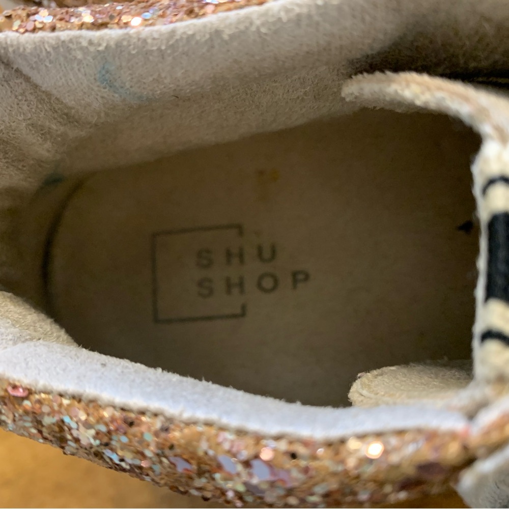 Women’s ShuShop Rina Sneakers in Rose gold - Picture 8 of 8